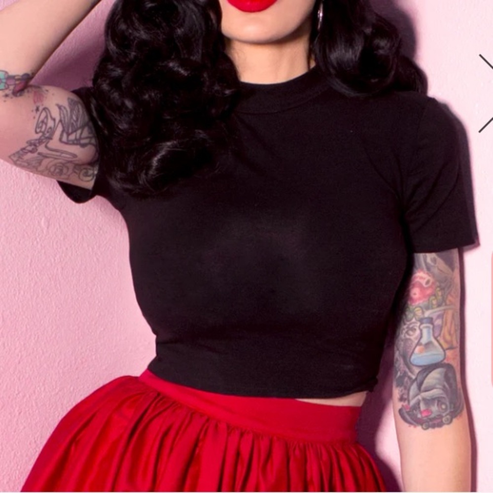 Bad girl crop top Vixen by Micheline Pitt